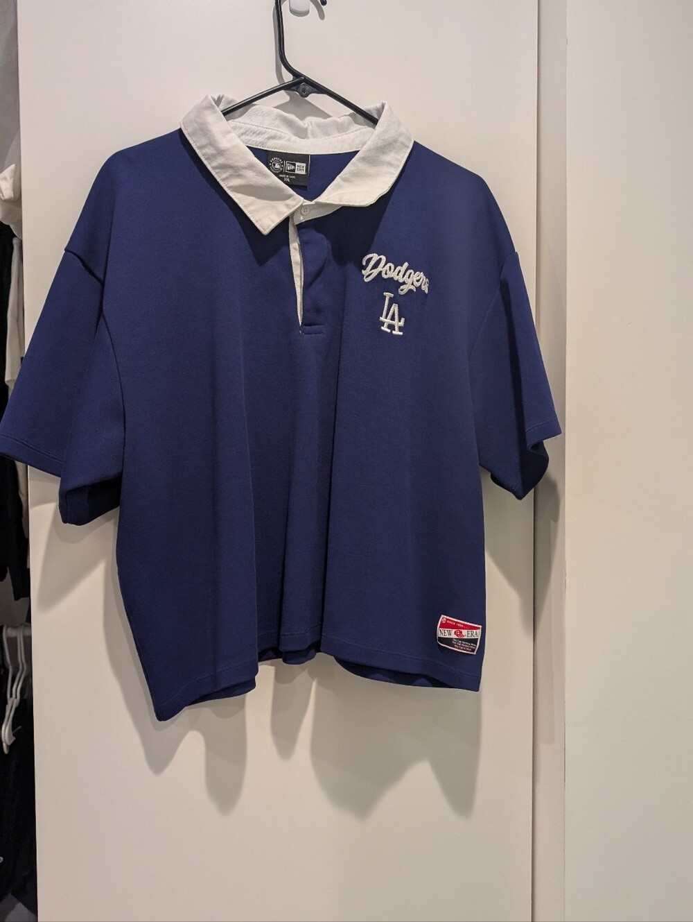 Los Angeles Dodgers Cropped Polo